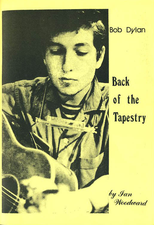 back of the tapestry Bob Dylan book