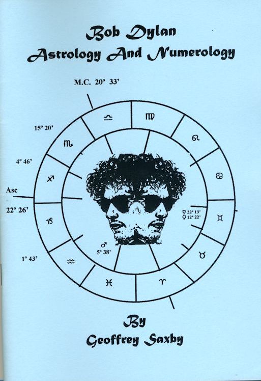 astrology and numerology Bob Dylan book