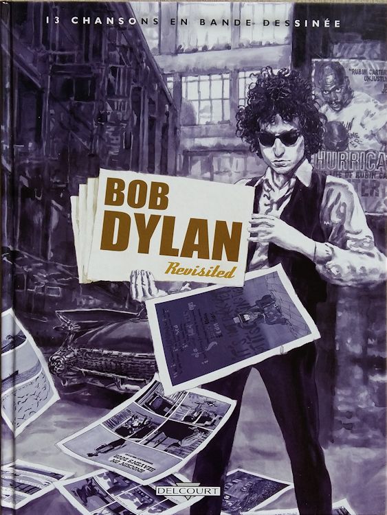 bob dylan 13 chansons en bande dessinées book in French
