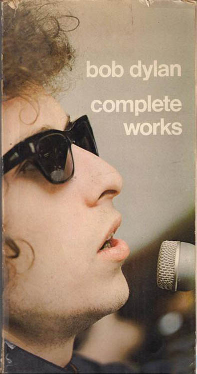 Bob Dylan complete works Uitgeverij De Bezige Bij and Thomas Rap Publishers 1969 book