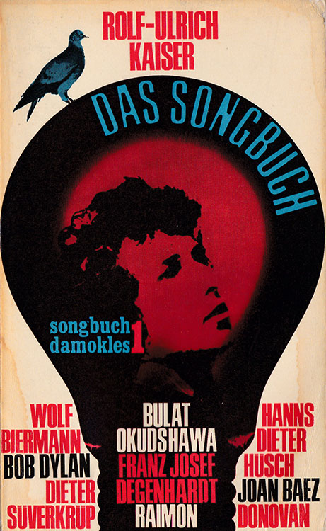das songbuch kaiser bob dylan book in German