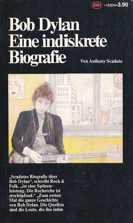 an indiskrete biografie scaduto bob dylan book in German