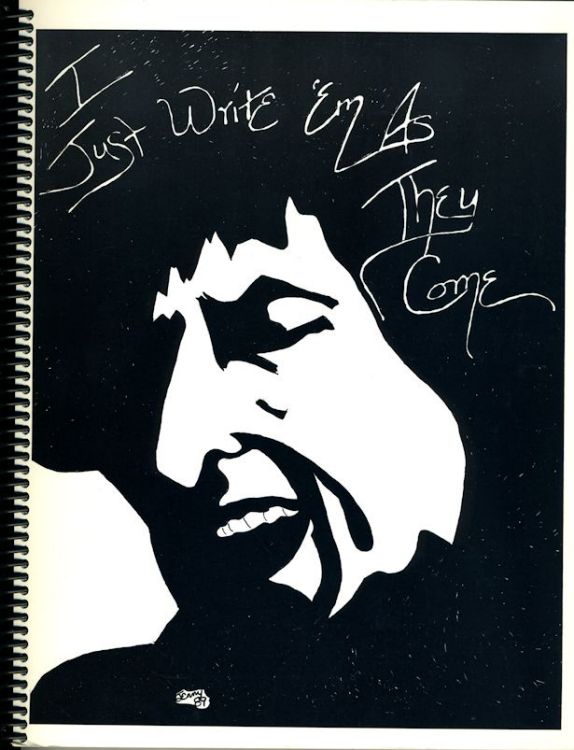 i just write them as they come Bob Dylan book