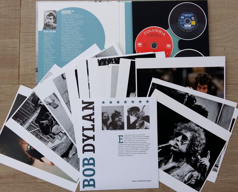les coffrets cultes fnac bob dylan book in French open box