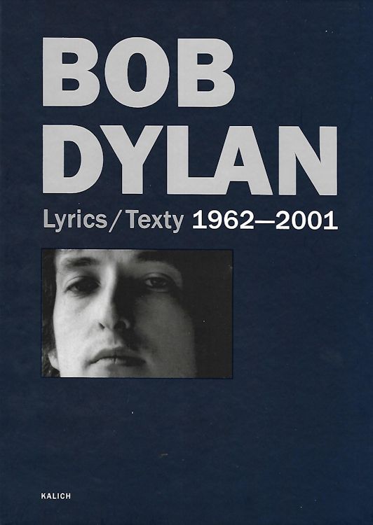 lyrics texty 1962-2001 Dylan book in Czech
