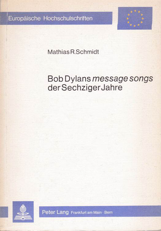 message songs bob dylan book in German