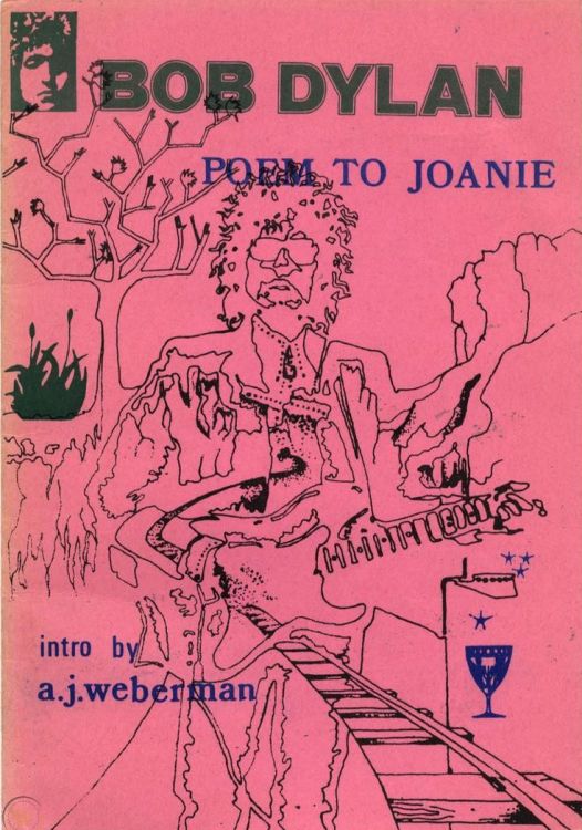 poem to joanie pink cover Bob Dylan book