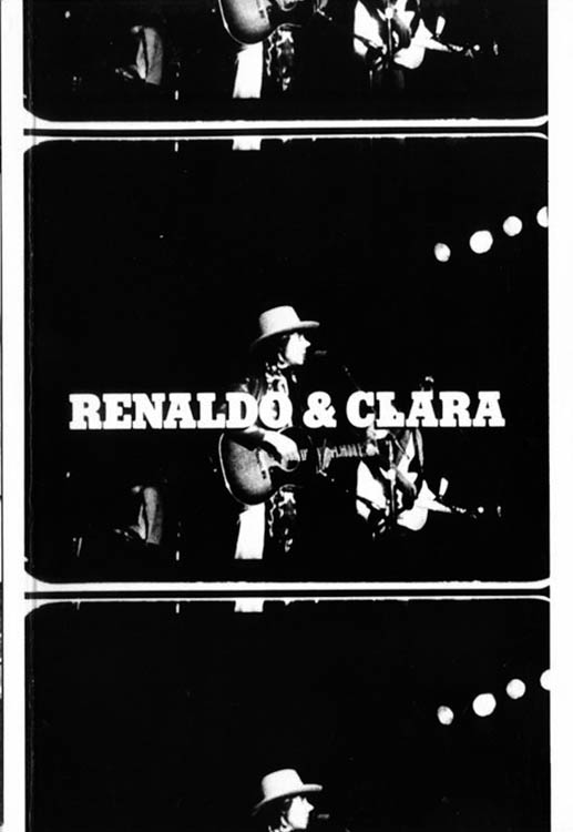 renaldo and clara Dylan book in Danish