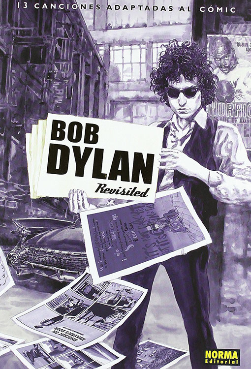 bob dylan revisited 13 canciones adaptadas al comic book in Spanish