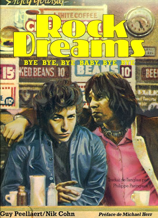 rock dreams bob dylan book in French 1973