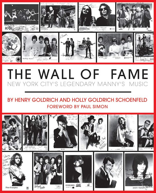 the wall of fame Bob Dylan book
