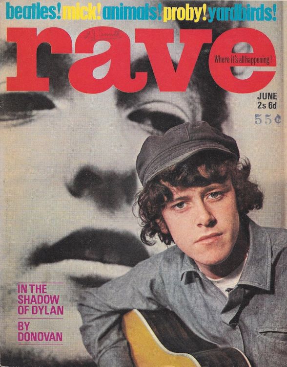 rave 30 June 1965 magazine Bob Dylan front cover