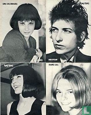 tuney tunes july 1965 back Bob Dylan front cover
