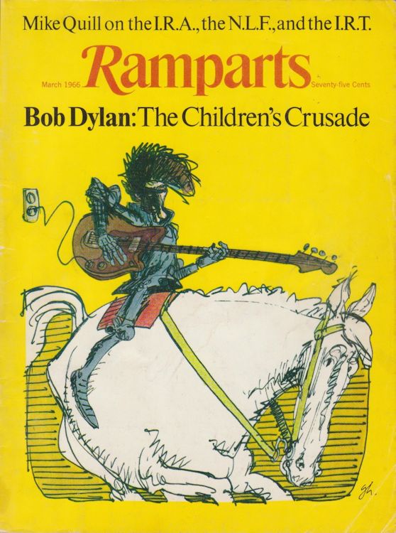 ramparts magazine Bob Dylan front cover