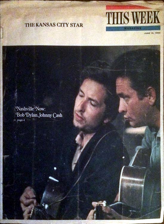 kansas city star magazine Bob Dylan front cover