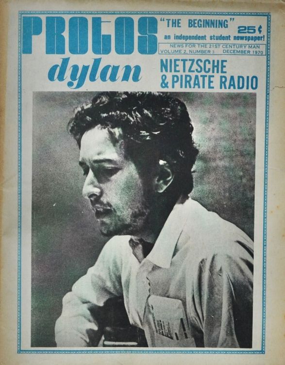 Protos Bob Dylan front cover