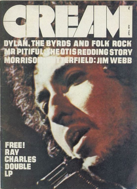 cream 1972 magazine Bob Dylan front cover