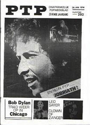 ptp holland magazine Bob Dylan front cover