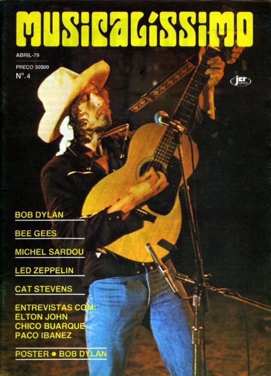 musicalissimo magazine Bob Dylan front cover