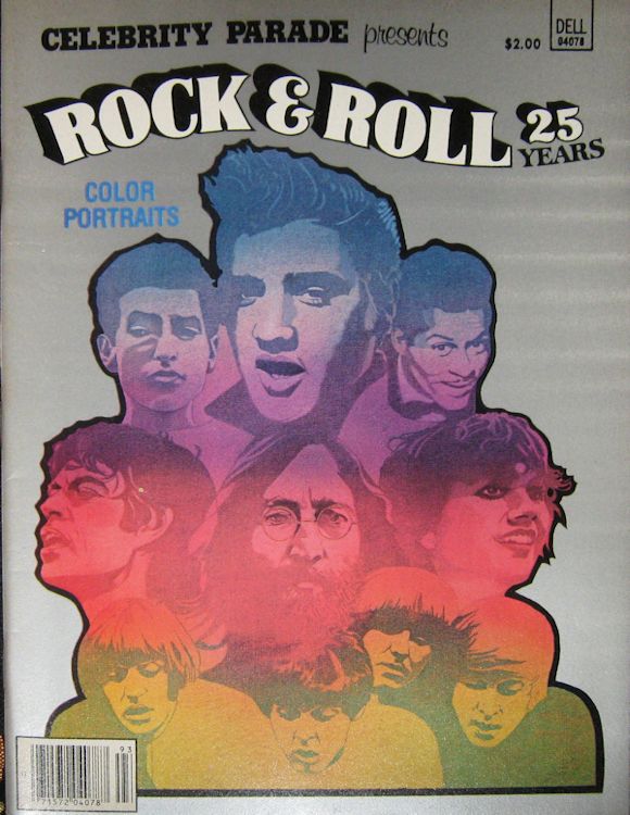 rock & roll 25 years magazine Bob Dylan front cover