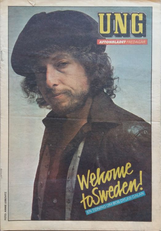 ung magazine Bob Dylan front cover