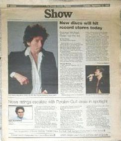 show September 1990 magazine Bob Dylan front cover