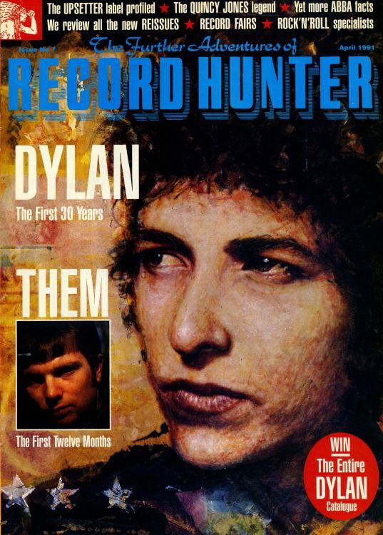 record hunter magazine Bob Dylan front cover
