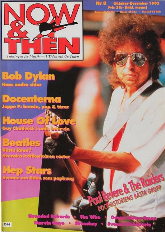 now & then magazine Bob Dylan front cover