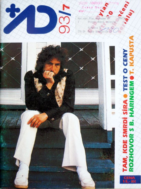 AD magazine Bob Dylan front cover