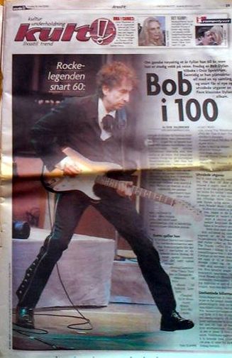 Kult! July 1996 Bob Dylan front cover