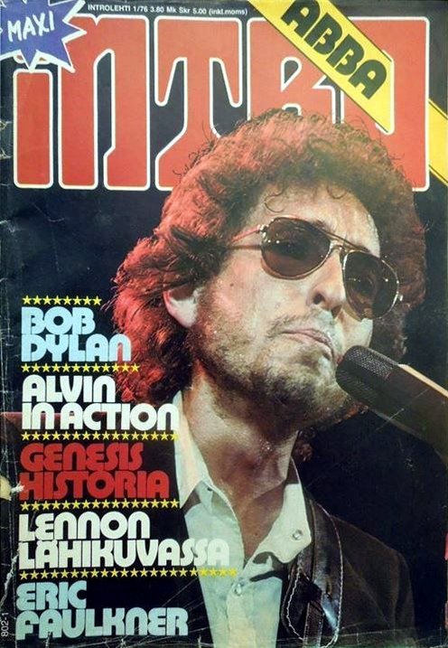 intro magazine Bob Dylan front cover