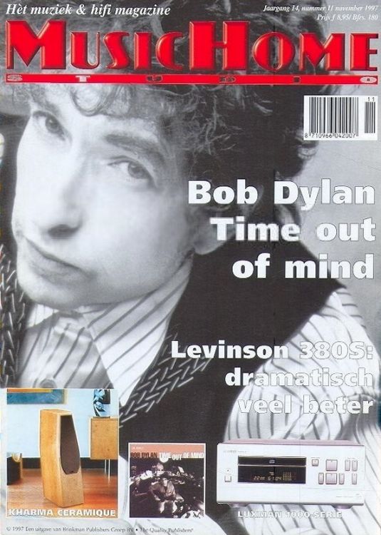 musichome magazine Bob Dylan front cover