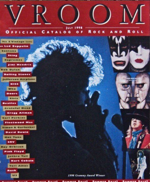 vroom magazine Bob Dylan front cover