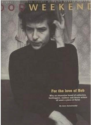 good week end magazine Bob Dylan front cover