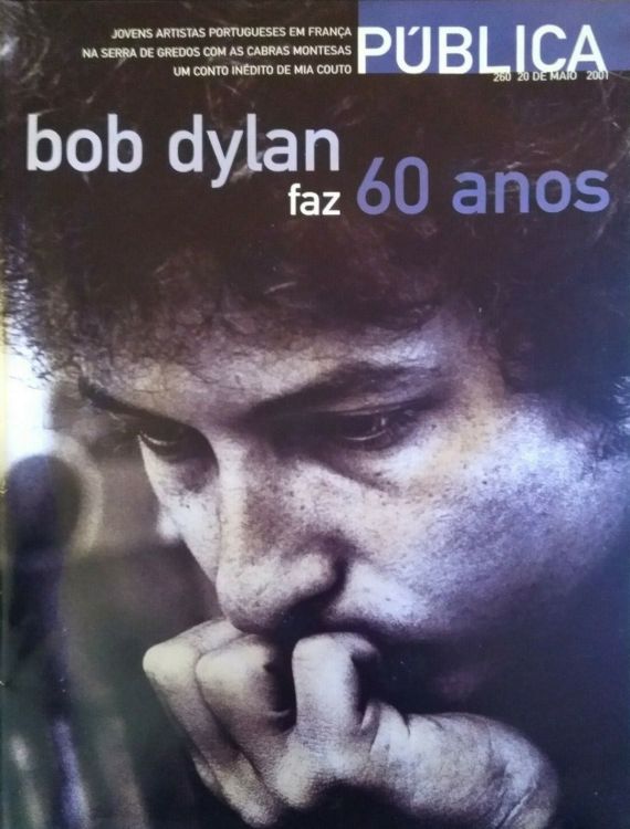 publica portugal magazine Bob Dylan front cover