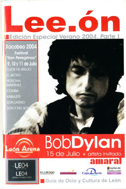 lee-on magazine Bob Dylan front cover