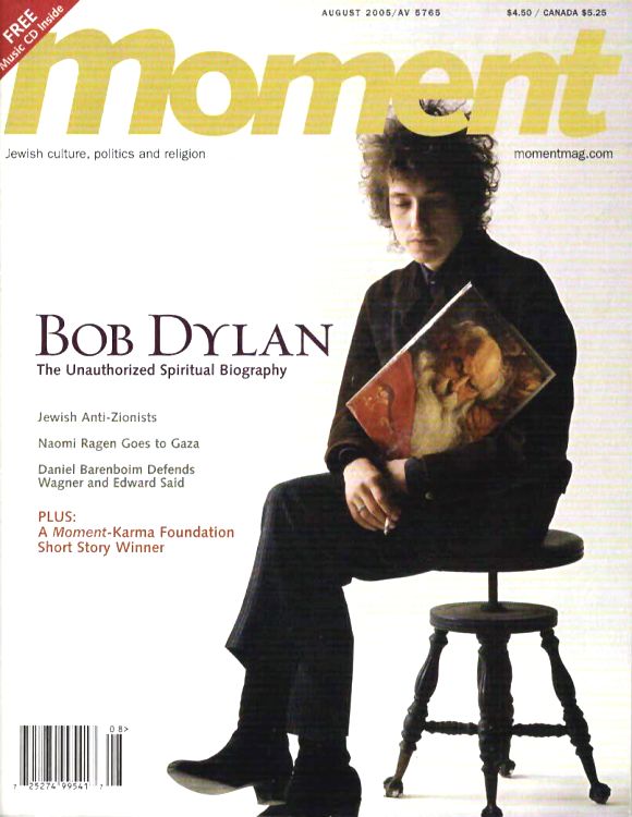 moment USA magazine Bob Dylan front cover