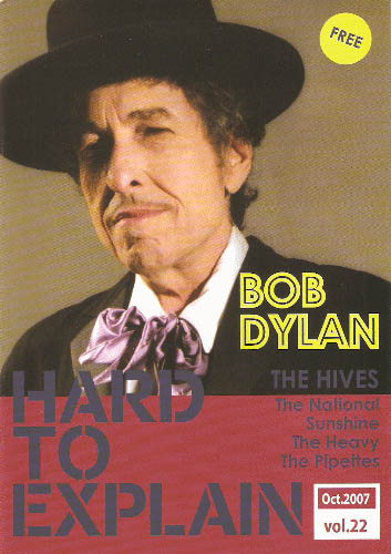 hard to explain magazine Bob Dylan front cover