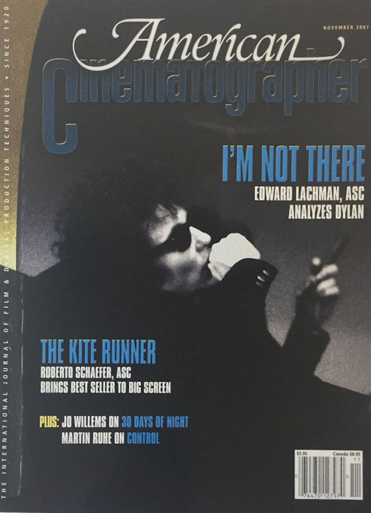 American Photographer magazine Bob Dylan front cover