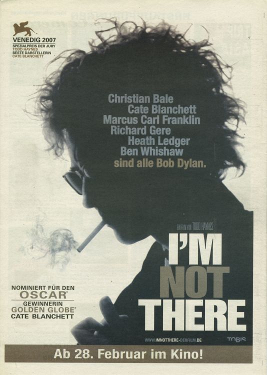 kin magazin Bob Dylan front cover