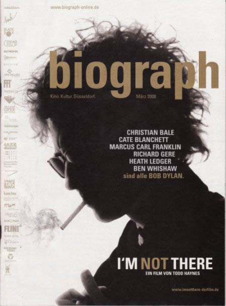 biograph magazine germant Bob Dylan front cover