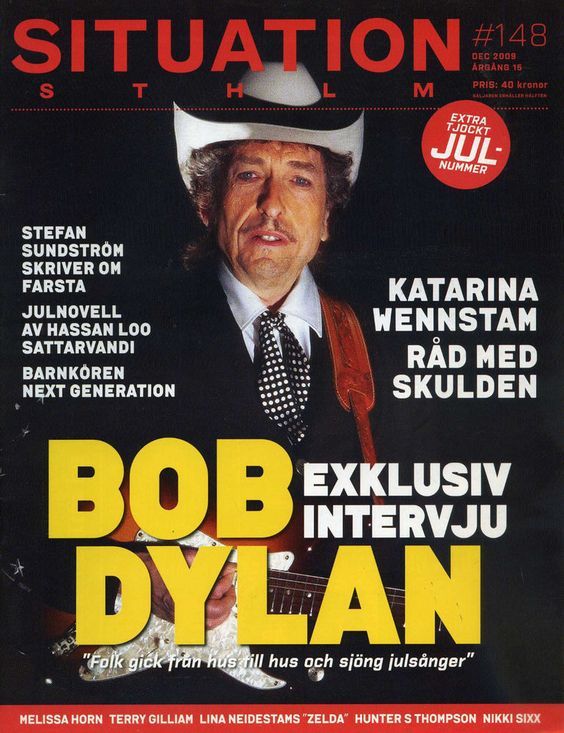 situation magazine Bob Dylan front cover