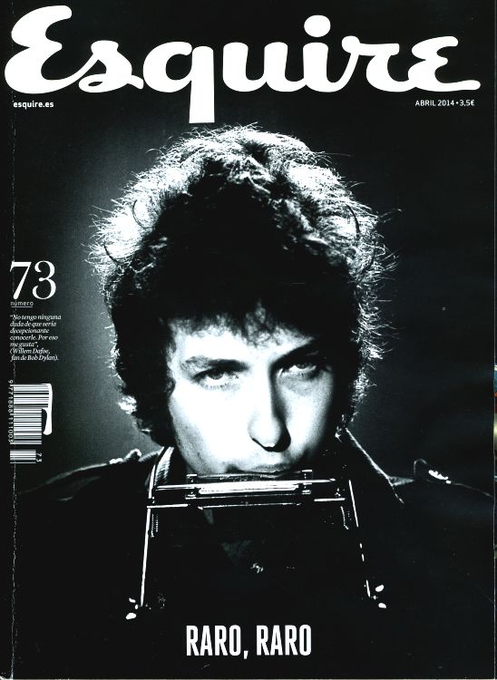 esquire spain magazine Bob Dylan front cover