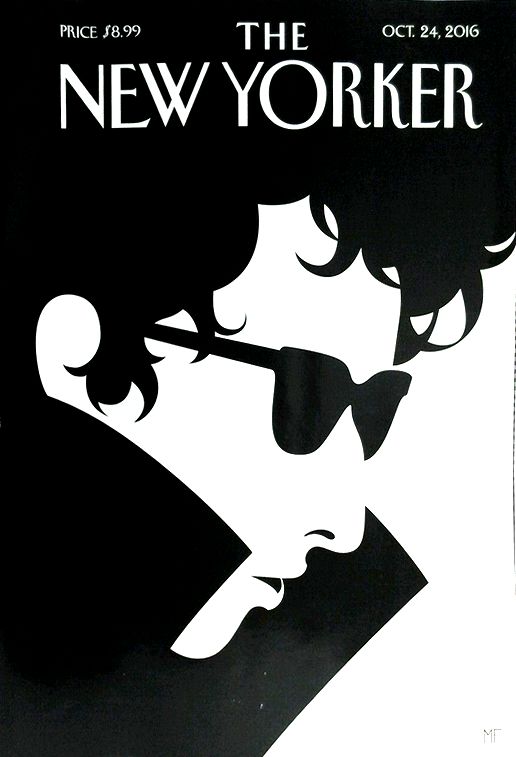 the new yorker magazine Bob Dylan front cover