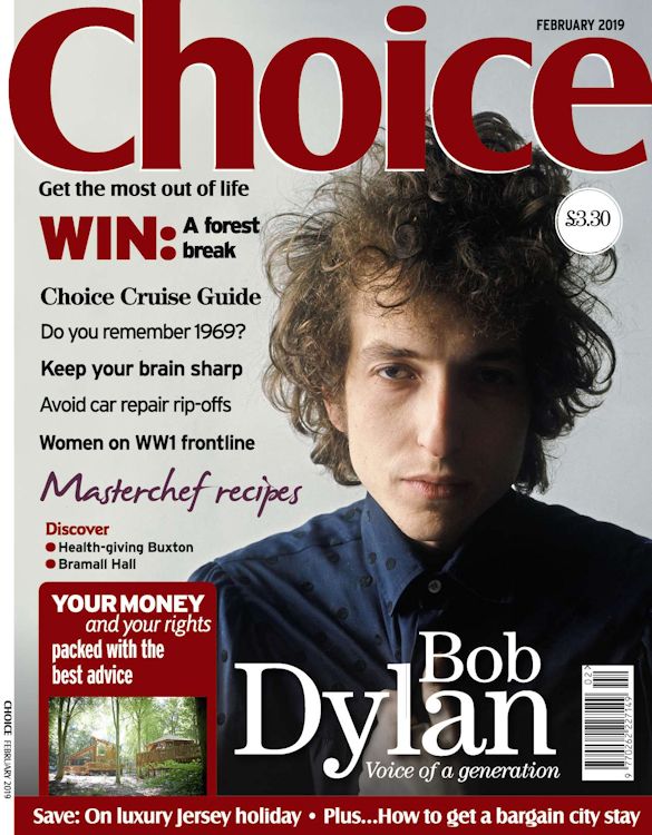 choice magazine Bob Dylan front cover