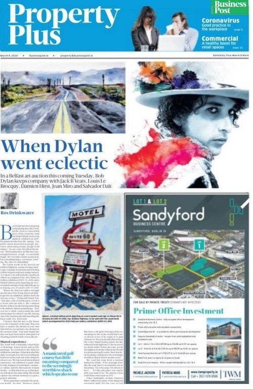 property plus Bob Dylan front cover