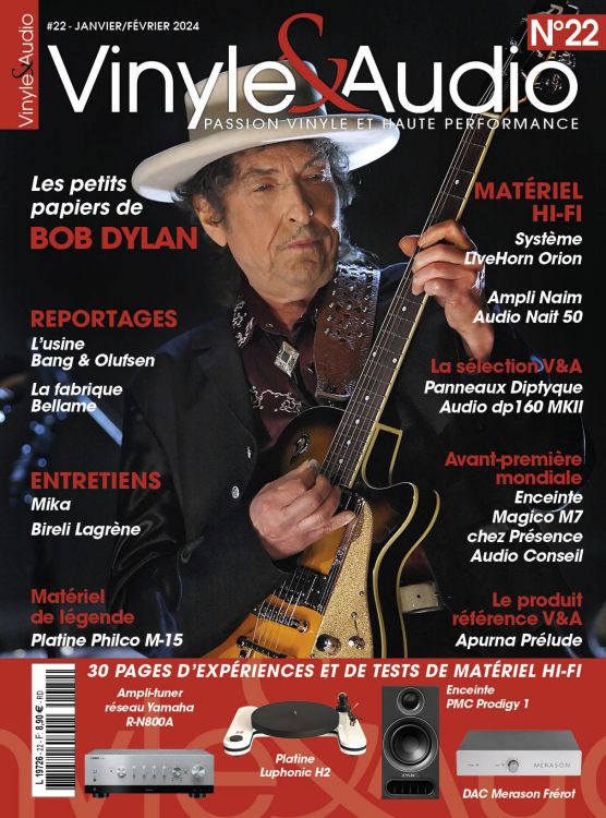 2024 vinyle & audio magazine france Bob Dylan front cover