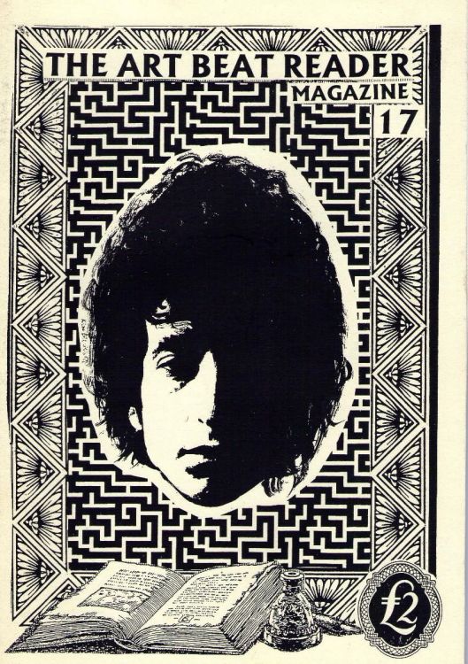 art beat reader magazine Bob Dylan front cover
