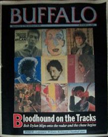 buffalo news magazine Bob Dylan front cover