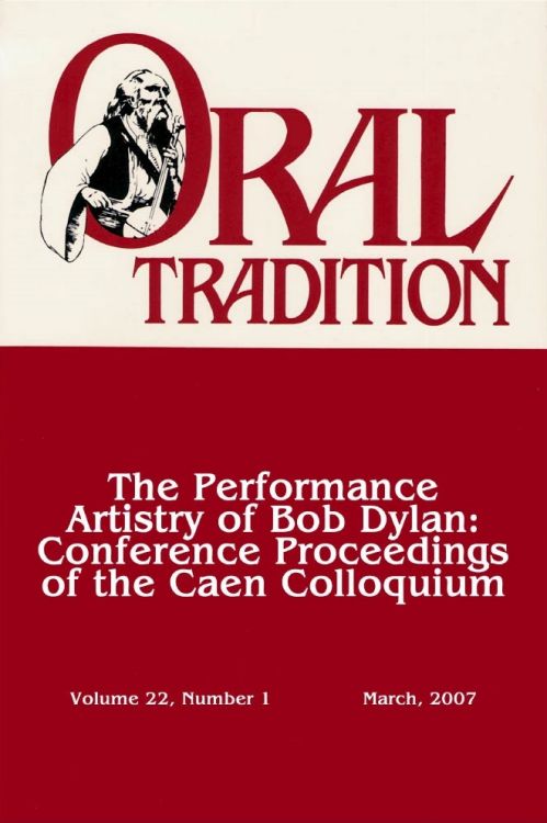 oral tradition vol 32